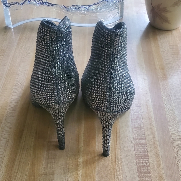 Jessica Simpson Sequin Ankle Boots - Picture 3 of 8